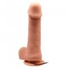 Wibrujące dildo w kolorze cielistym 7,8''
